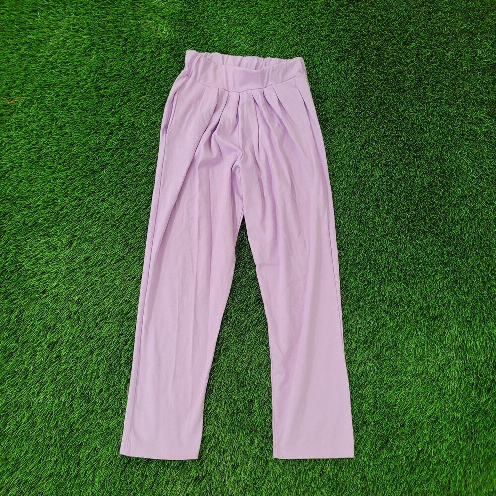 Vintage 80s NO-Limits Pleated Pants Womens XS/S Purple USA